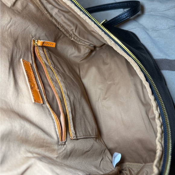 HOBO Black Leather Backpack - Picture 5 of 13